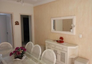 Apartamento Guarujá 3 dorms 8 pessoas