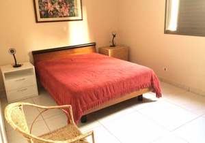 apt in a particularly quiet location three blocks from the beach in Guaruja