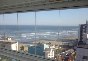 Beautiful apartment in Praia Grande with wifi