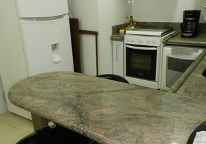 Excellent fit 3 blocks from the beach Enseada-Ideal for 6 people