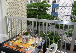 Excellent fit 3 blocks from the beach Enseada-Ideal for 6 people