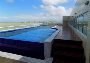 Flat Mar Bello Plaza in Cabedelo