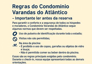 Varandas do Atlântico - Confortável Apartamento em Condo Pé na Areia in Bombas