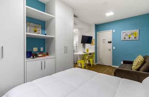 Consolacao Apartment | 25 m² Studio flat ∙ 4 guests