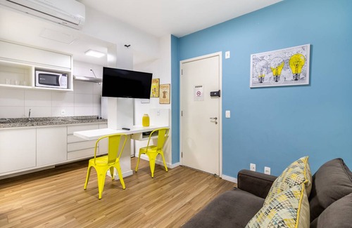 Consolacao Apartment | 25 m² Studio flat ∙ 4 guests