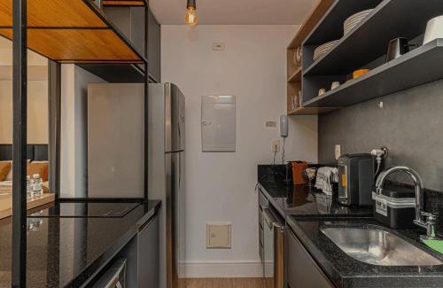 Brooklin Paulista Apartment | 305A - Habitarte - Romero · Sense Studio - Brooklin, Wi-Fi e Academia