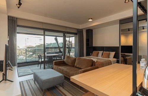 Brooklin Paulista Apartment | 305A - Habitarte - Romero · Sense Studio - Brooklin, Wi-Fi e Academia