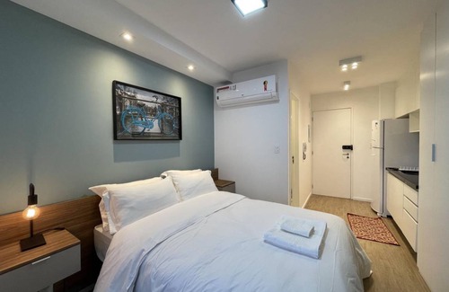 Pinheiros Apartment | 40 m² Studio flat ∙ 1 bedroom ∙ 4 guests