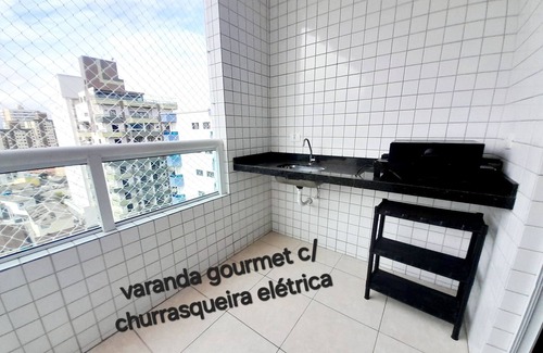 Vila Assuncao Apartment | Ap Temporada Top até 08 Pessoas/praia 06 Minutos/aceita Pet/02 Vagas de Garagem