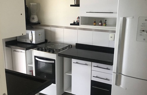 Praia Grande Apartment | Apartment facing the sea - Praia Grande