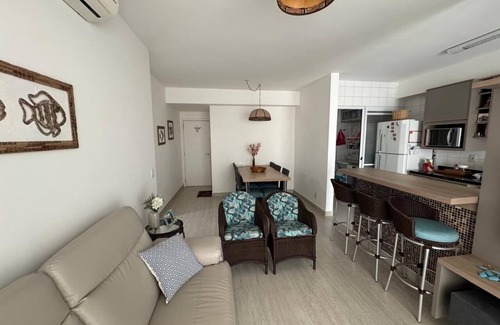 Asturias Apartment | Asturias Beach Guarujá - Beautiful apartment (Complete Condominium - Mareas)