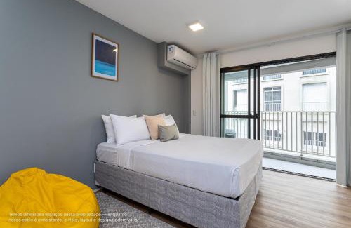 Republica Apartment | Aurora Paulistana by Viva - Prédio completo a passos do Metrô República