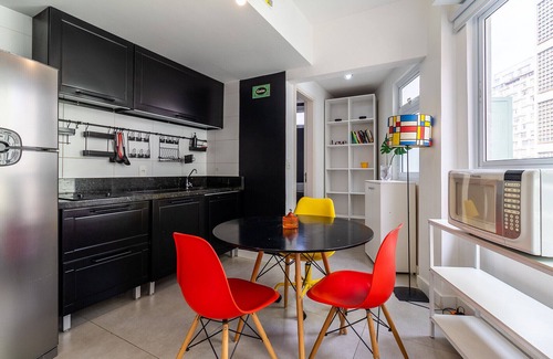 Consolacao Apartment | AV0606 Complete Studio on Avanhandava Street