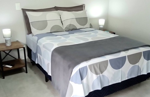 Pereque Bed & Breakfast | Ilhinha suite in a private condominium, 5 minutes from the beach in the heart of Ilhabela!