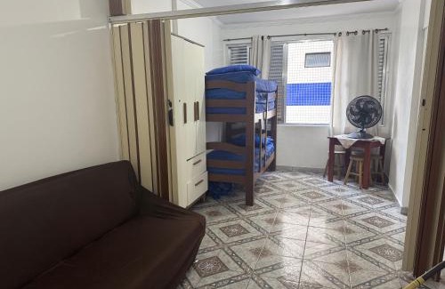 Guilhermina Apartment | Kit Praia Grande Prédio Frente Mar Guilhermina sem TV