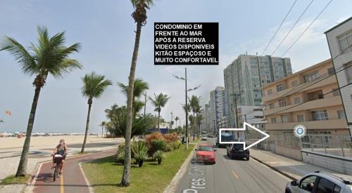 Guilhermina Apartment | kitnet condominio frente o MAR