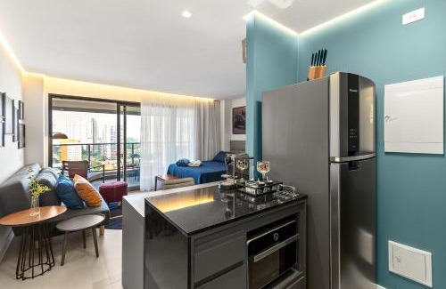 Brooklin Paulista Apartment | Magníficos Ap Luxo - 43mts e 63mts, 1 ou 2 Qtos