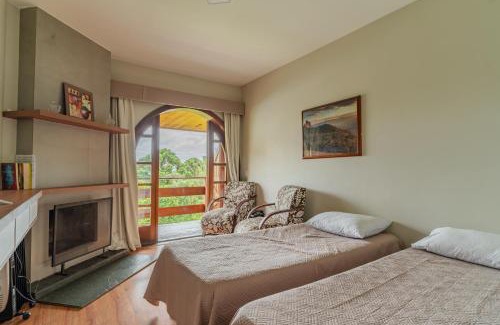 Vila Poran Apartment | mineir.INN | Piscina Aquecida e Lareira na Serra