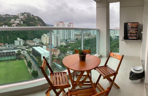 Jose Menino Apartment | New apartment, 50 meters from the beach, Wi-Fi and Air Conditioning