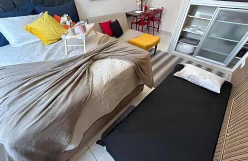 Gonzaga Apartment | Studio no Coração do Gonzaga beira mar