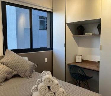 Perdizes Apartment | Studio Novo no W BE - puc - Perto do Allianz -1101