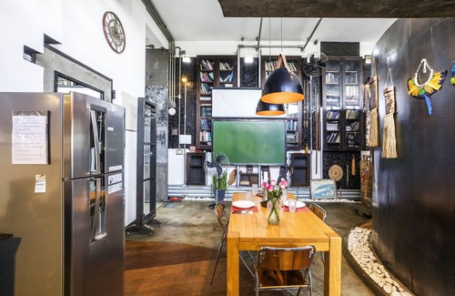 Sao Paulo Apartment | Vila Madalena: Artistic Central Loft with a View