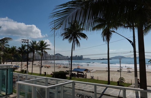 Asturias Apartment | Wonderful Apartment In Oceano Biulding with balcony with BBQ and a big pool