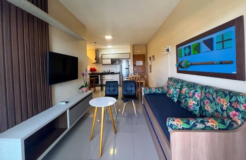 Toninhas Apartment | Wonderful sea view, two covered parking spaces, we have other options.
