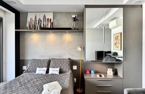 Brooklin Paulista Apartment | Yalla Stay - Cool Studio Habitarte