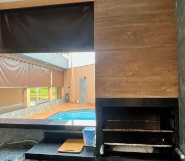 Ribeirao Preto House | Área de Lazer Por do Sol