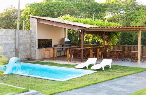 Icapui House | 161-Casa 2 suítes, piscina priv e churras-Picos-CE