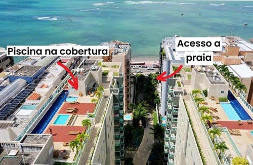 Jatiuca Apartment | 2 quartos | Beira mar | Piscina | 250 MB