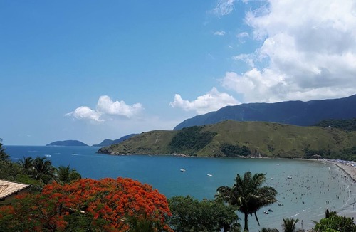 Praia de Barequecaba House | 2-suite house - view, heated infinity pool