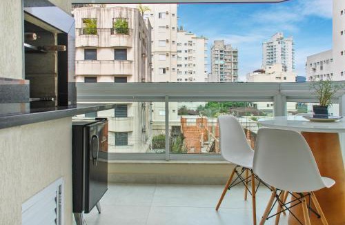 Balneario Cidade Atlantica Apartment | 2 Suites with Gourmet Balcony Barbecue Beach