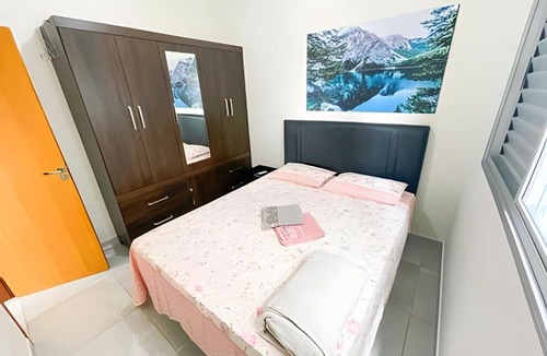 Patos de Minas Apartment | 202- Apto de 2/4 com Ar, Garagem e Check in Rápido