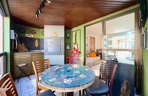 Castelo Branco Apartment | 284 Street Itapema 2 Suites Air near the Sea AT019