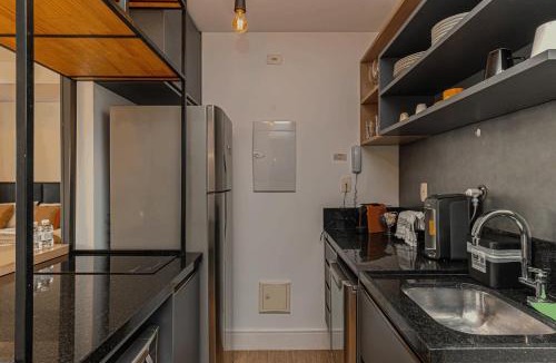 Brooklin Paulista Apartment | 305A - Habitarte - Romero · Sense Studio - Brooklin, Wi-Fi e Academia