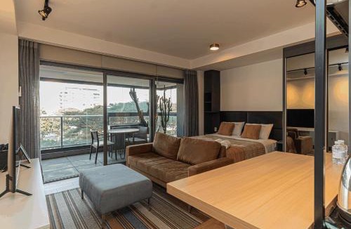 Brooklin Paulista Apartment | 305A - Habitarte - Romero · Sense Studio - Brooklin, Wi-Fi e Academia