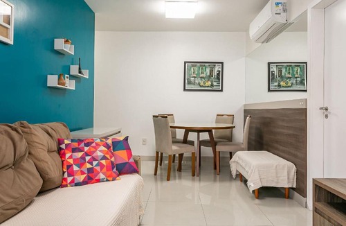 Trindade Apartment | 50" Smart TV | 500 meters from UFSC #TRINA03D