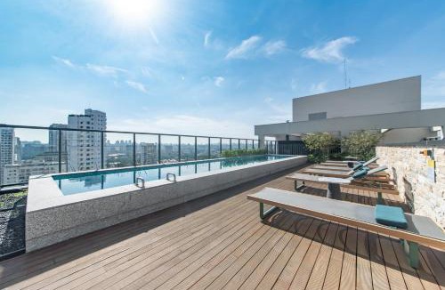 Campo Belo Apartment | 903 - Studio moderno e completo em Campo Belo