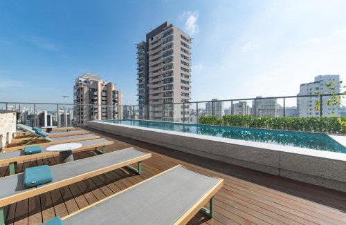 Campo Belo Apartment | 903 - Studio moderno e completo em Campo Belo