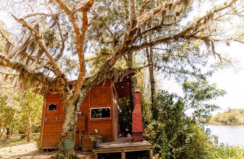 Passo de Torres Cabin | Aconchegante chalé à beira do Rio