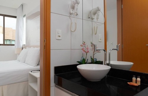Barra de Sao Miguel Apartment | Admirável apartamento em condomínio com piscina
