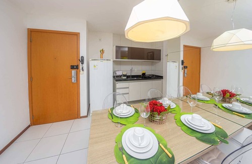 Barra de Sao Miguel Apartment | Adorável apartamento em condomínio com piscina
