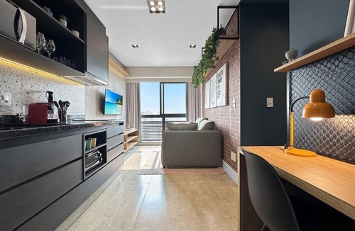 Vila Pompeia Apartment | Allianz Parque 1 Suite 1 Bdrm Pool Bourbon Mall