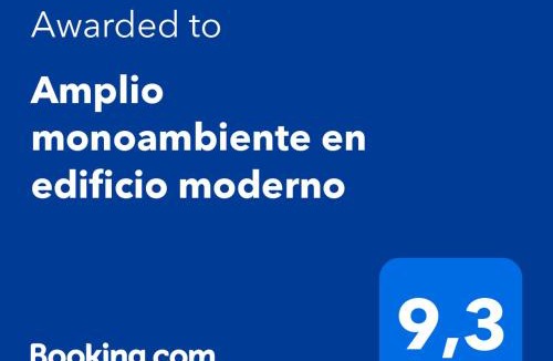 Flores Apartment | Amplio monoambiente en edificio moderno