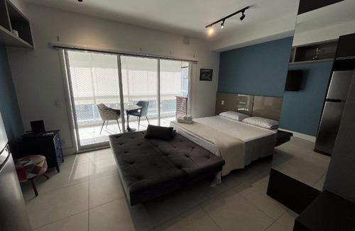 Consolacao Apartment | Amplo Studio ao lado da Av Paulista, Metrô Consolação, Piscina, Academia e Vaga de garagem - Vision 02
