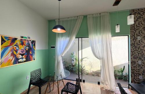 Paranaiba Apartment | Apê casal, com ar, cozinha e vaga privativa