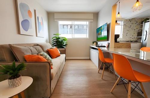 Campina do Siqueira Apartment | Apê Games para Família, 2 quartos, Petfriendly