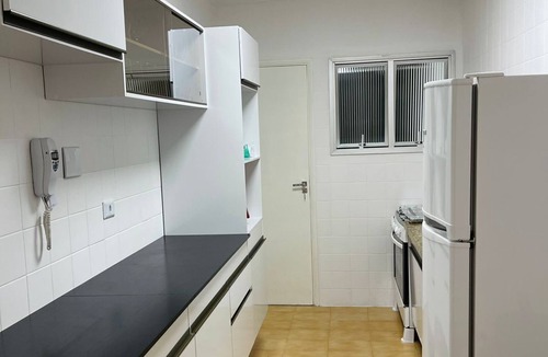 Vila Balnearia Apartment | Apê Pé na Areia - Praia Grande, SP Vista ao Mar. Bairro Jardim Real